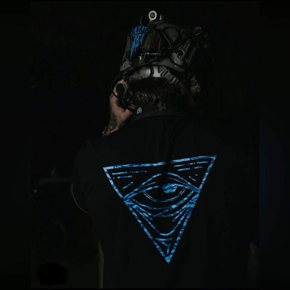 NEW White Phosphor X Guerrilla Tactical Blue AASB Shirt WP X GT Gbrs One7six FOG